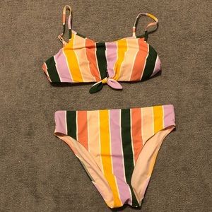 Hollister Striped Bikini